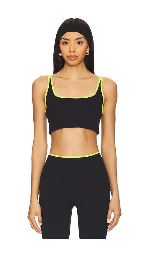 splits59 cait rigor sports bra in black.
