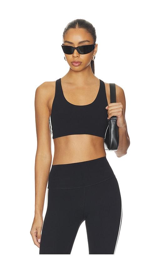 splits59 ella airweight bra in black.