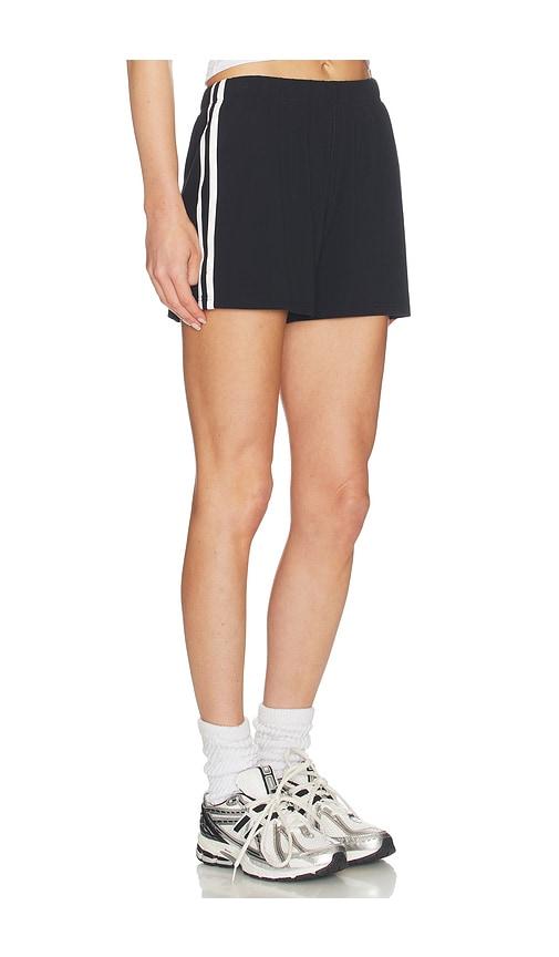 splits59 ella airweight track short in black.