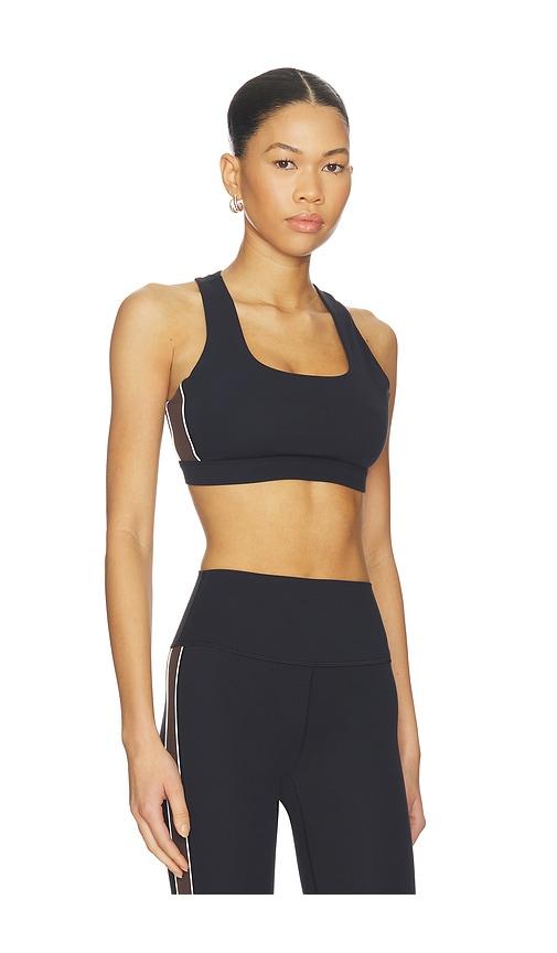 splits59 lexi rigor sports bra in black.