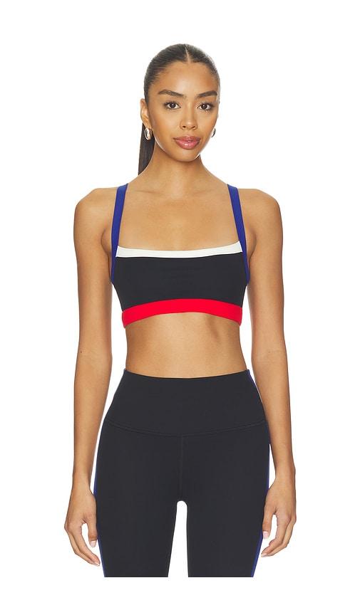 splits59 monah rigor bra in black.