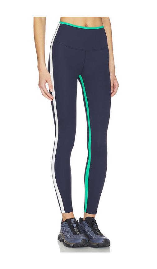 splits59 sammy high waist rigor 7/8 legging in navy.