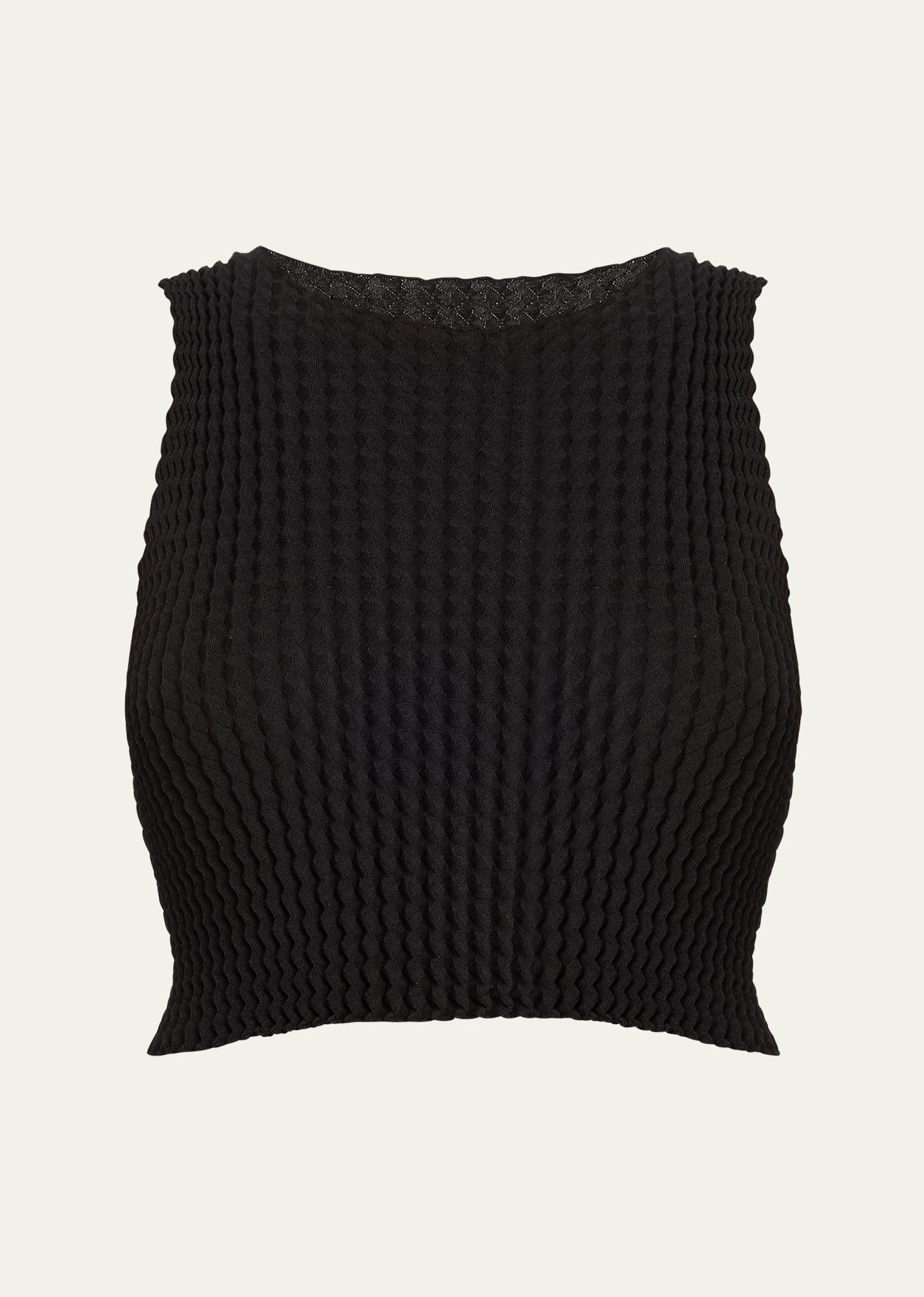 spongy bk 46 cropped top