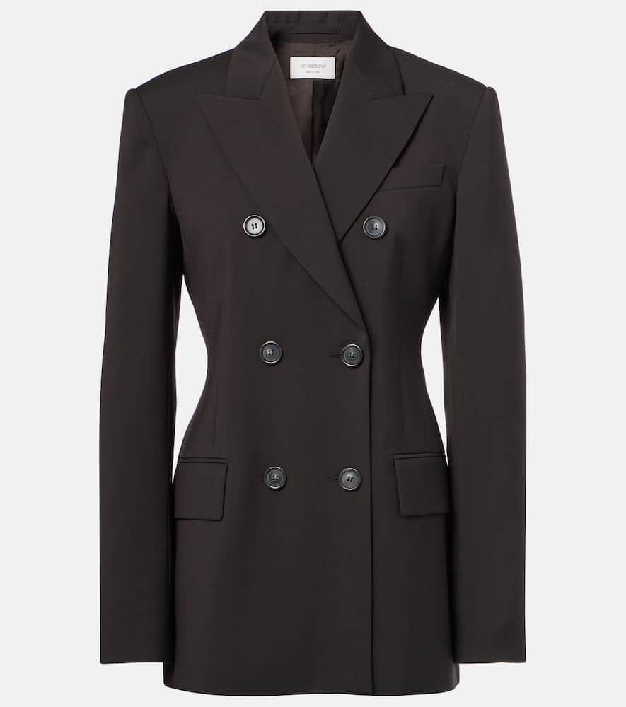 sportmax adamo virgin wool blazer