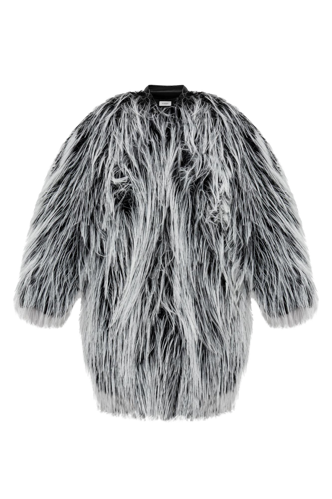 sportmax adesso faux fur