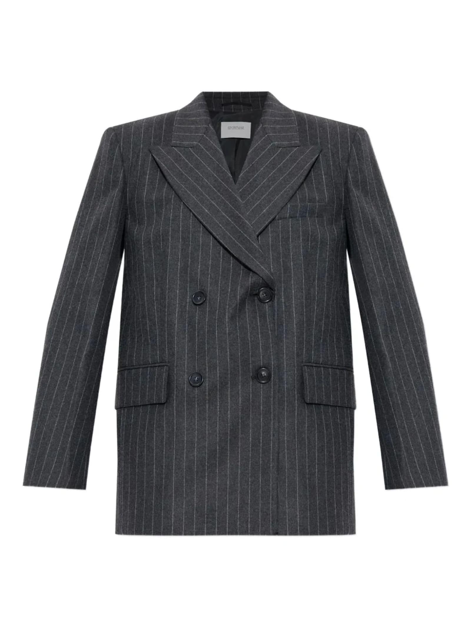 sportmax belford pinstripe blazer