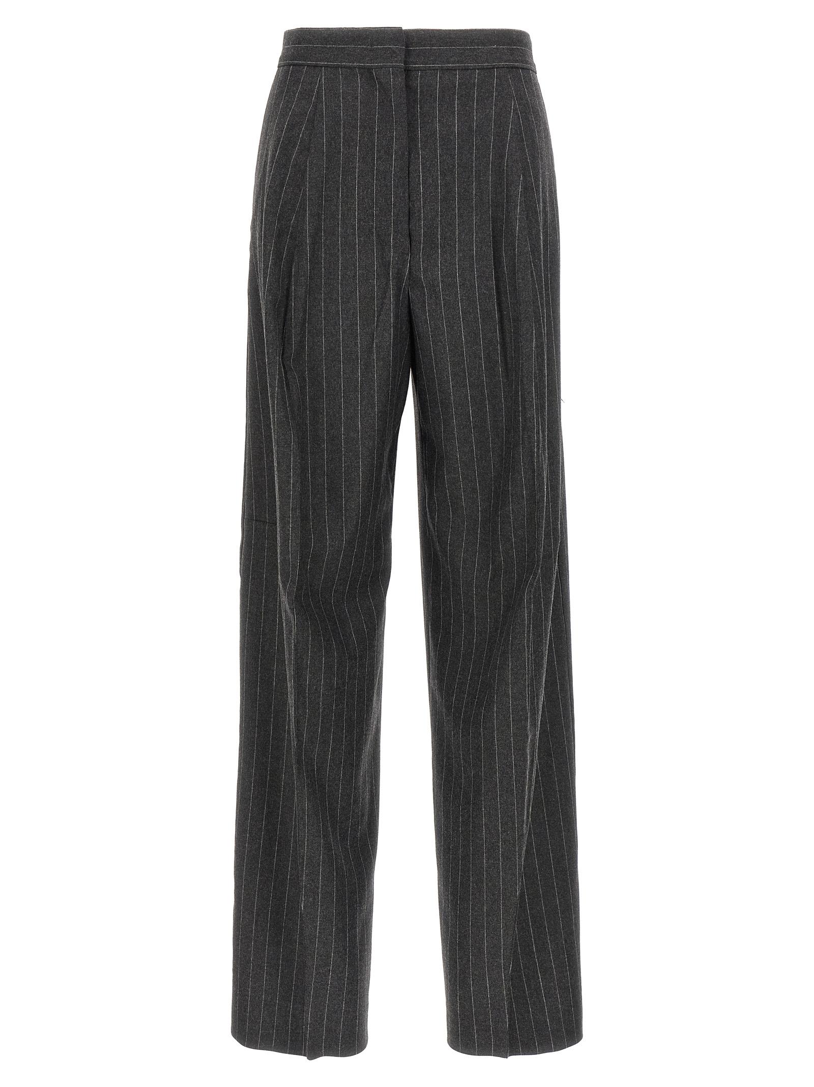 sportmax belgio1234 pants gray - women