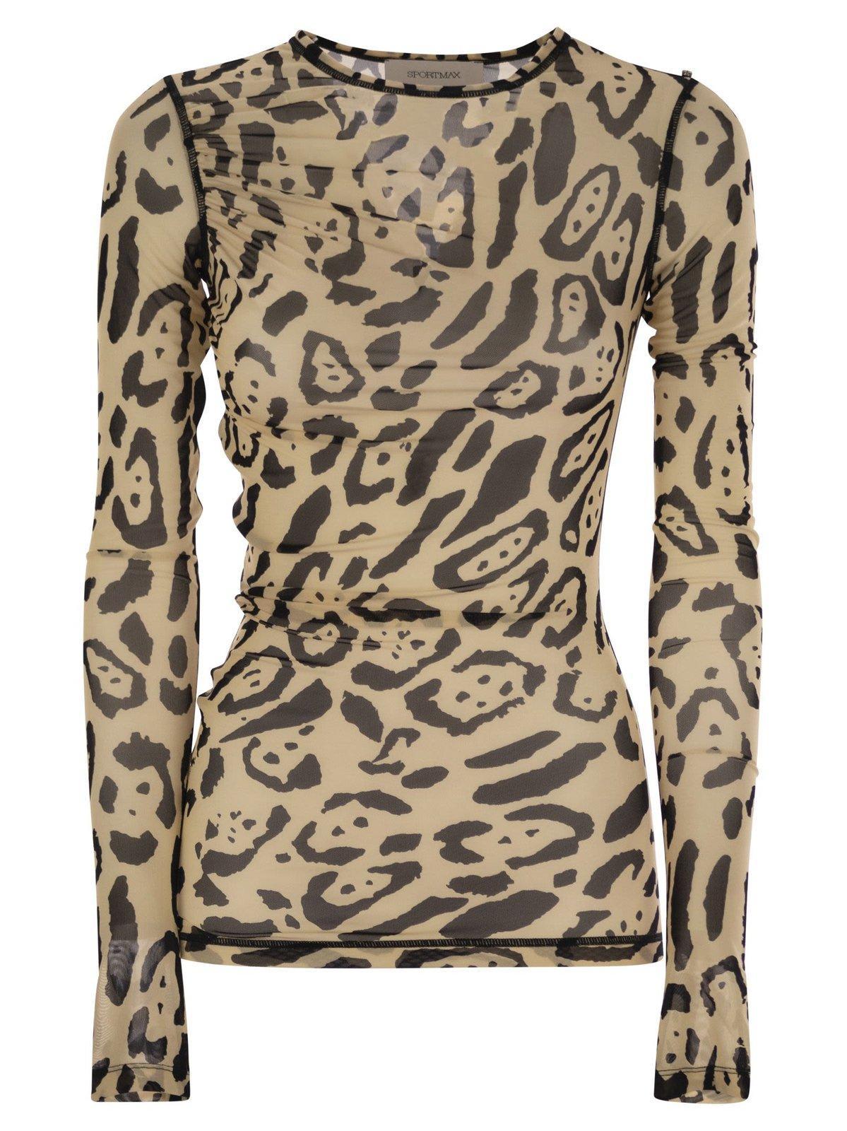 sportmax bis tulle t-shirt