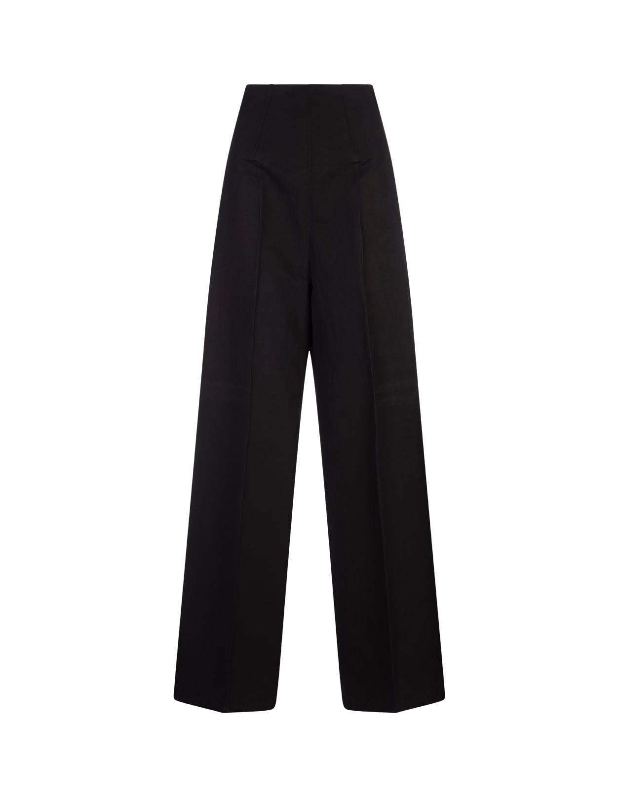 sportmax black crassotrousers