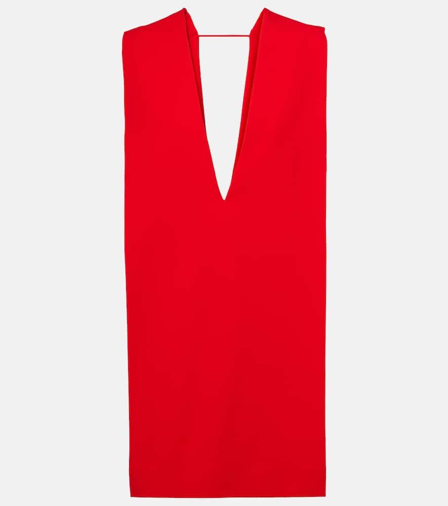sportmax caped minidress
