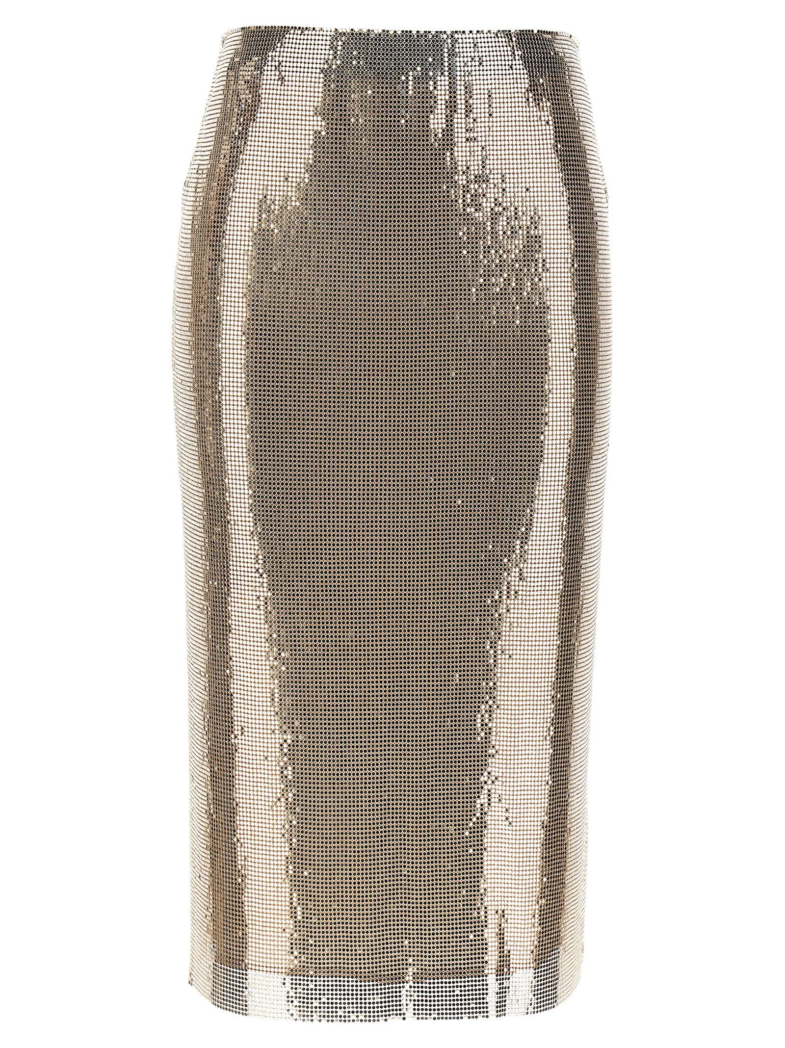 sportmax cariddi skirt pink polyester - women