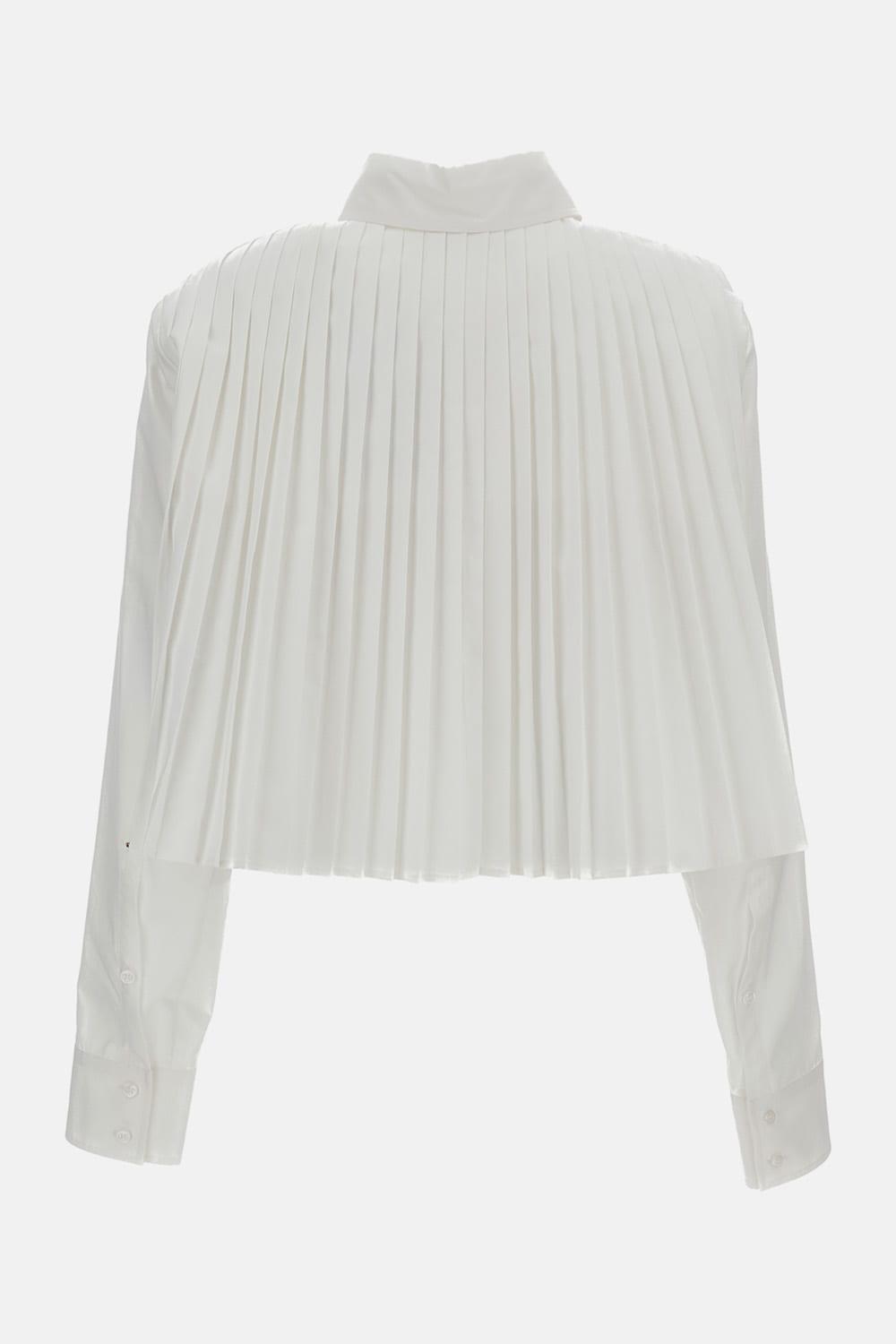 sportmax ceppo cropped shirt