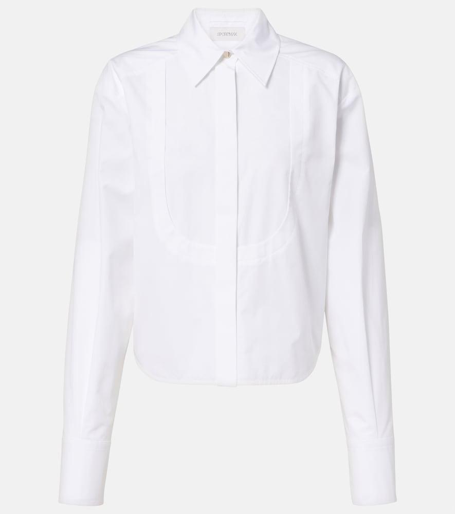 sportmax cotton poplin shirt