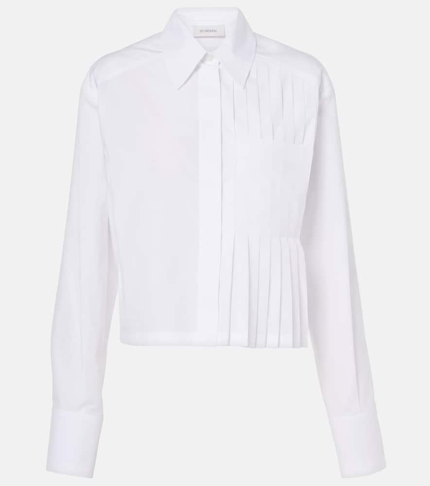 sportmax deborah cotton poplin shirt