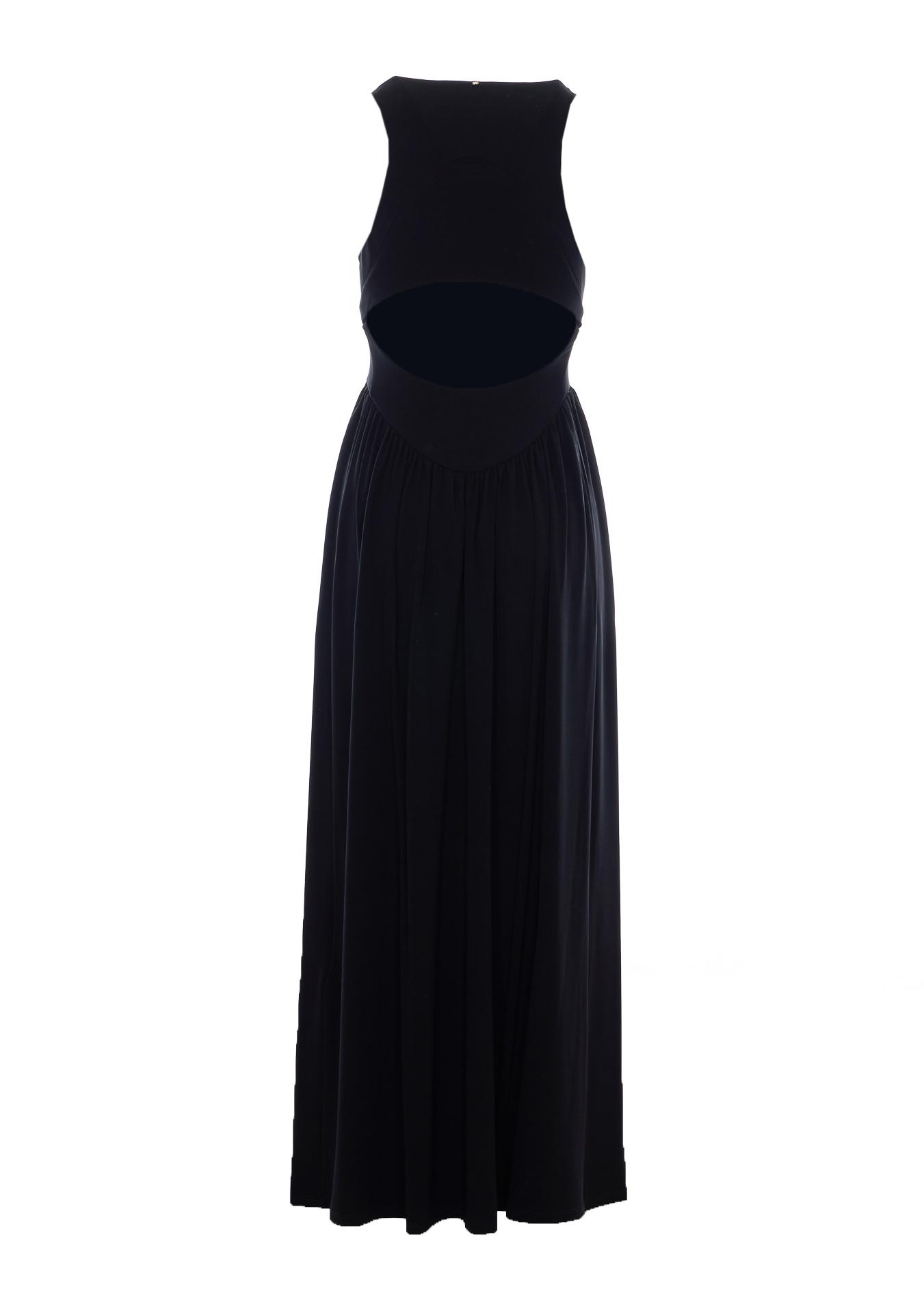sportmax dresses black viscose - women