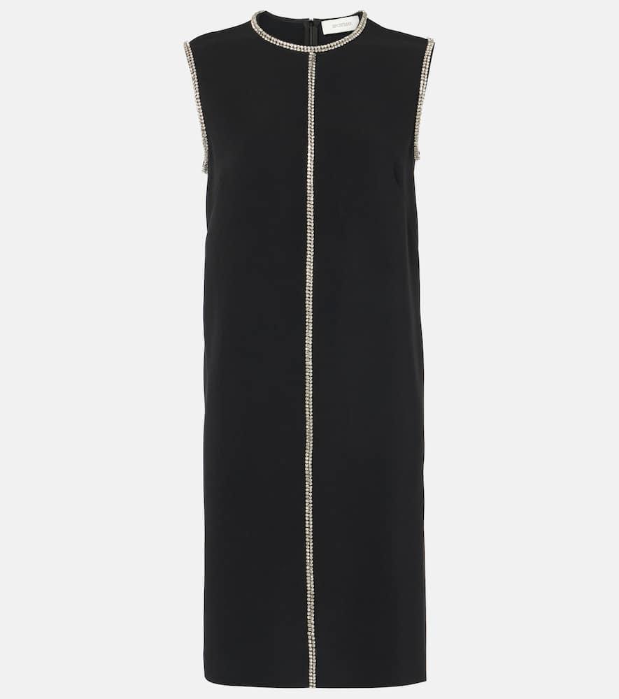 sportmax earry embellished cady minidress