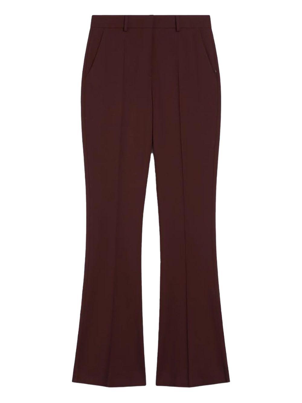 sportmax flared tailored trousers