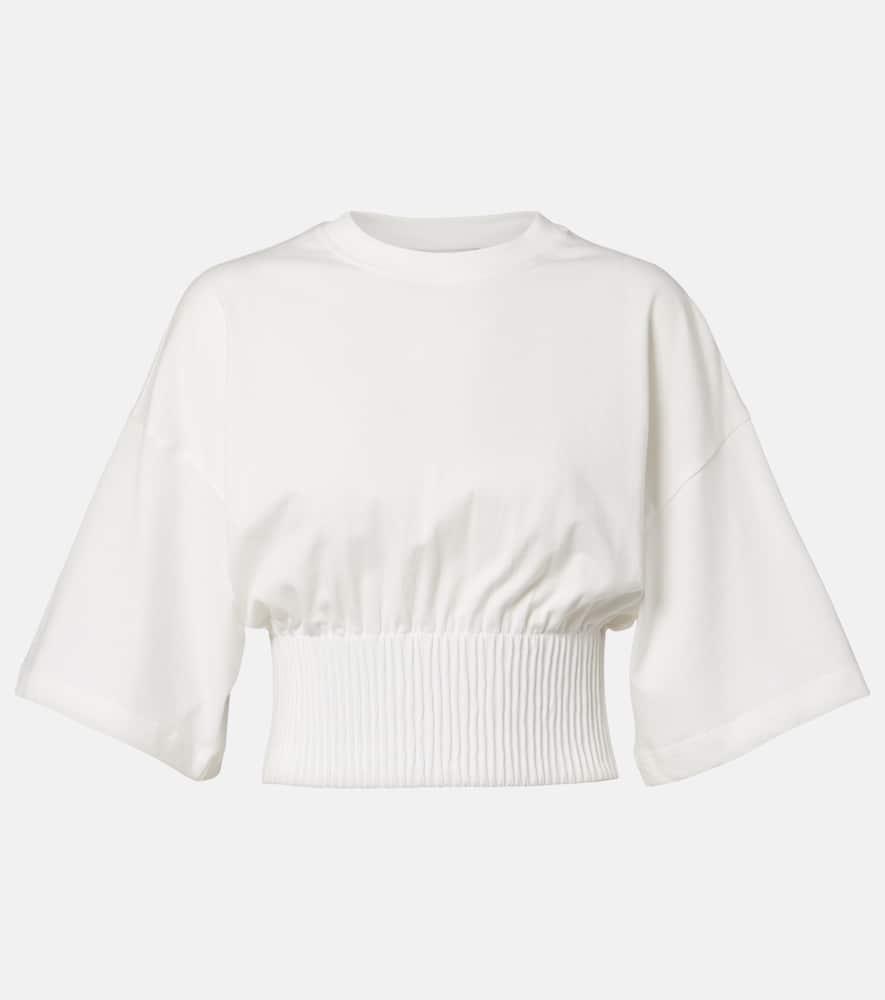 sportmax fosco cotton jersey top
