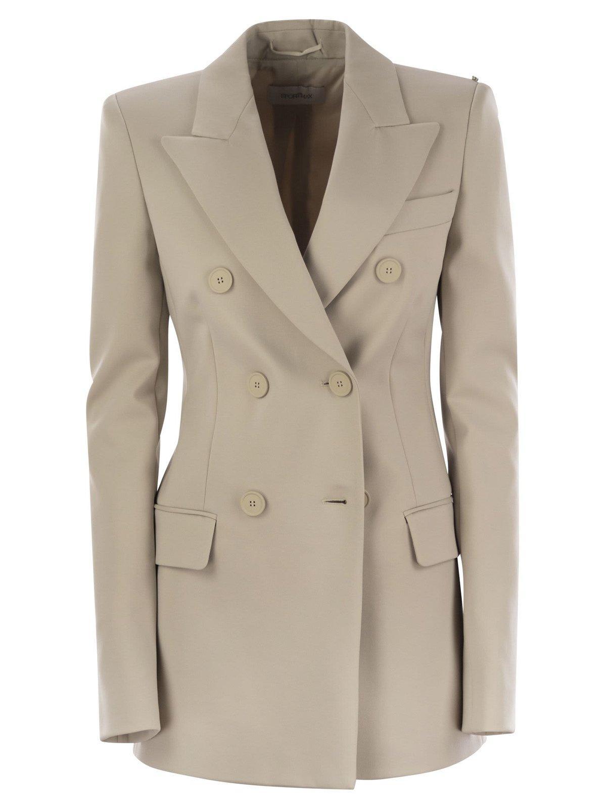 sportmax frizzo double-breasted blazer