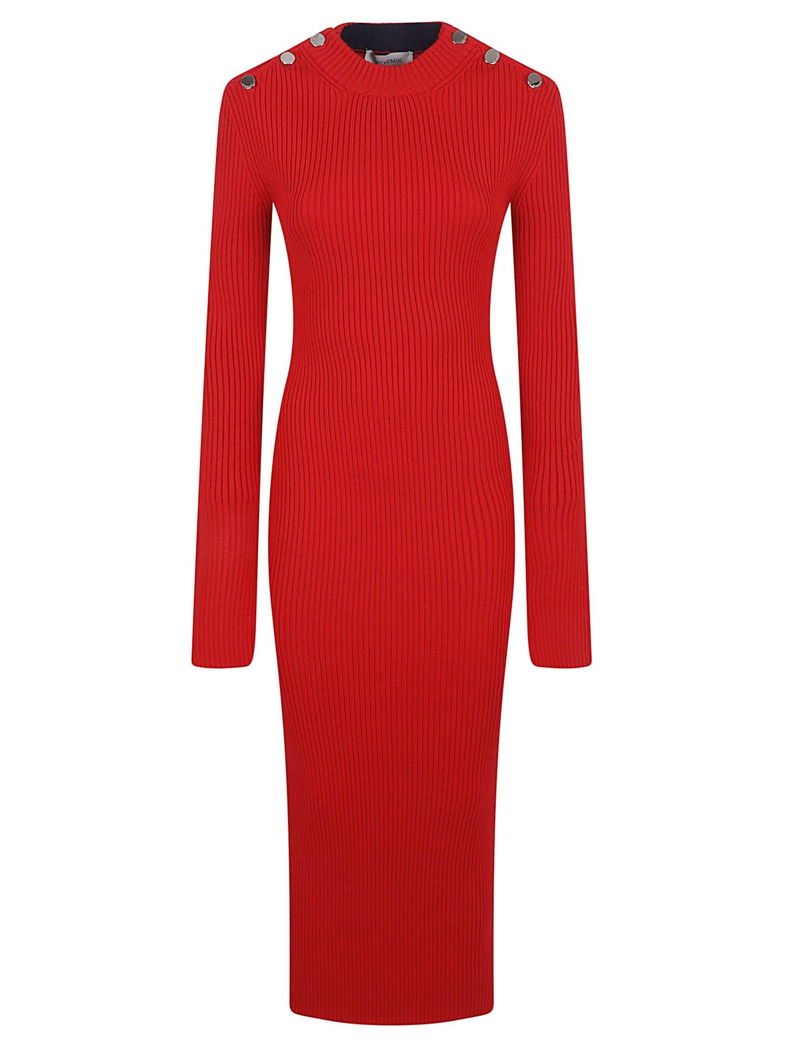 sportmax garibo abito in maglia