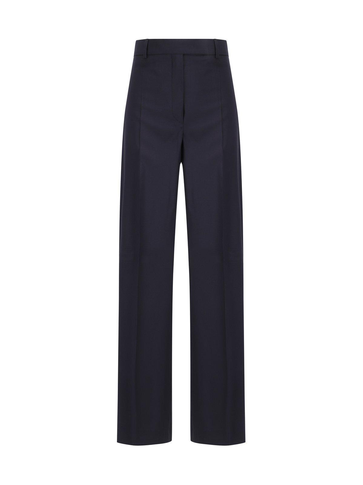 sportmax high waist straight leg trousers