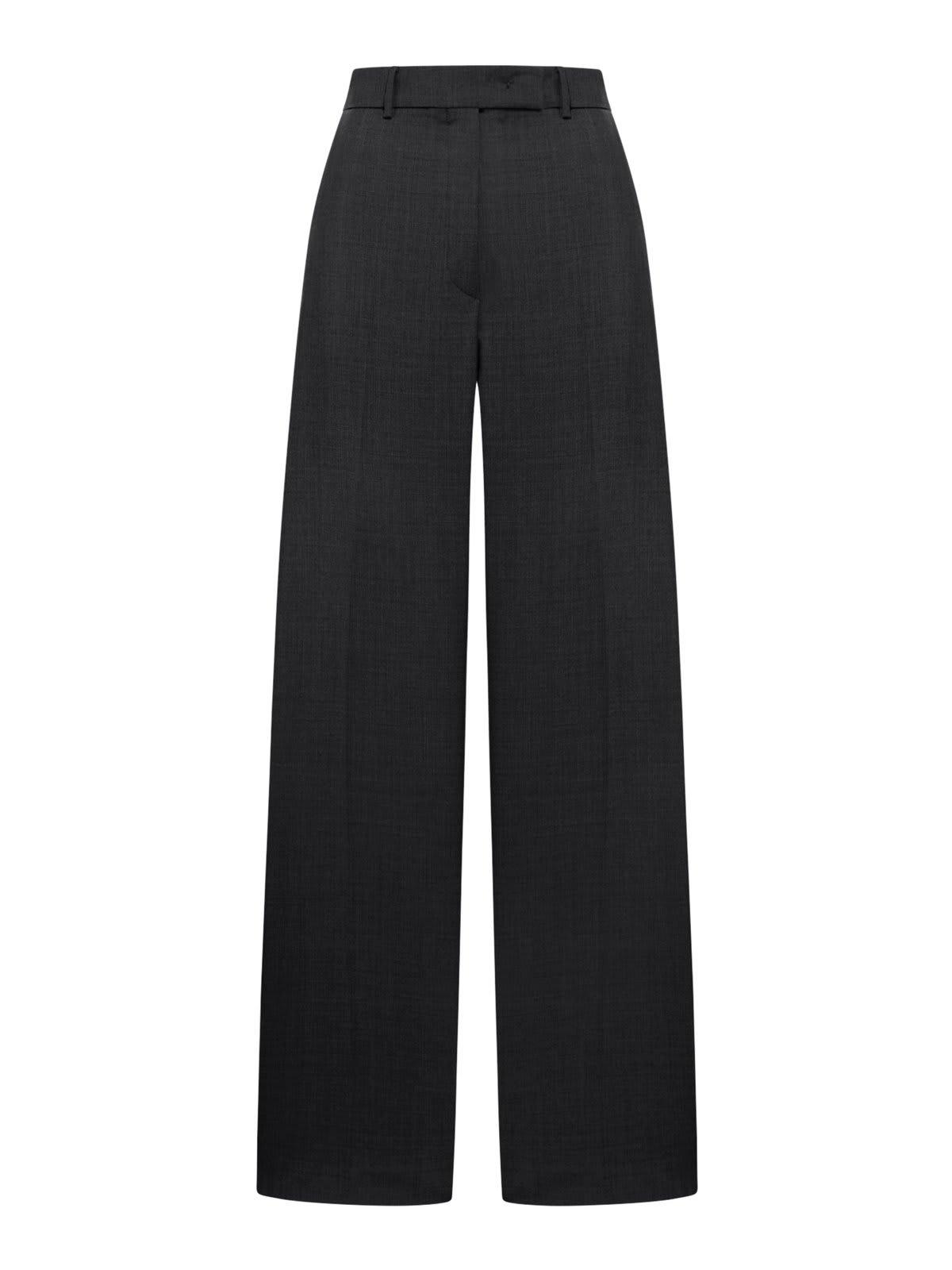 sportmax high waist straight leg trousers