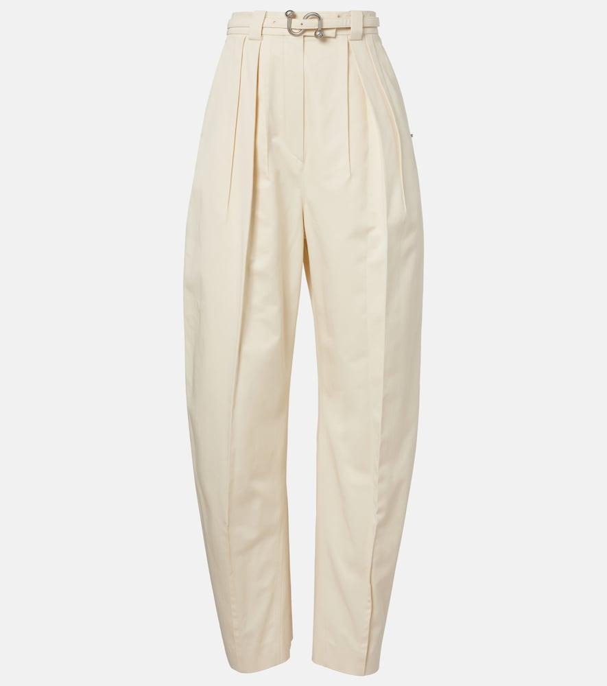 sportmax idoneo cotton gabardine wide