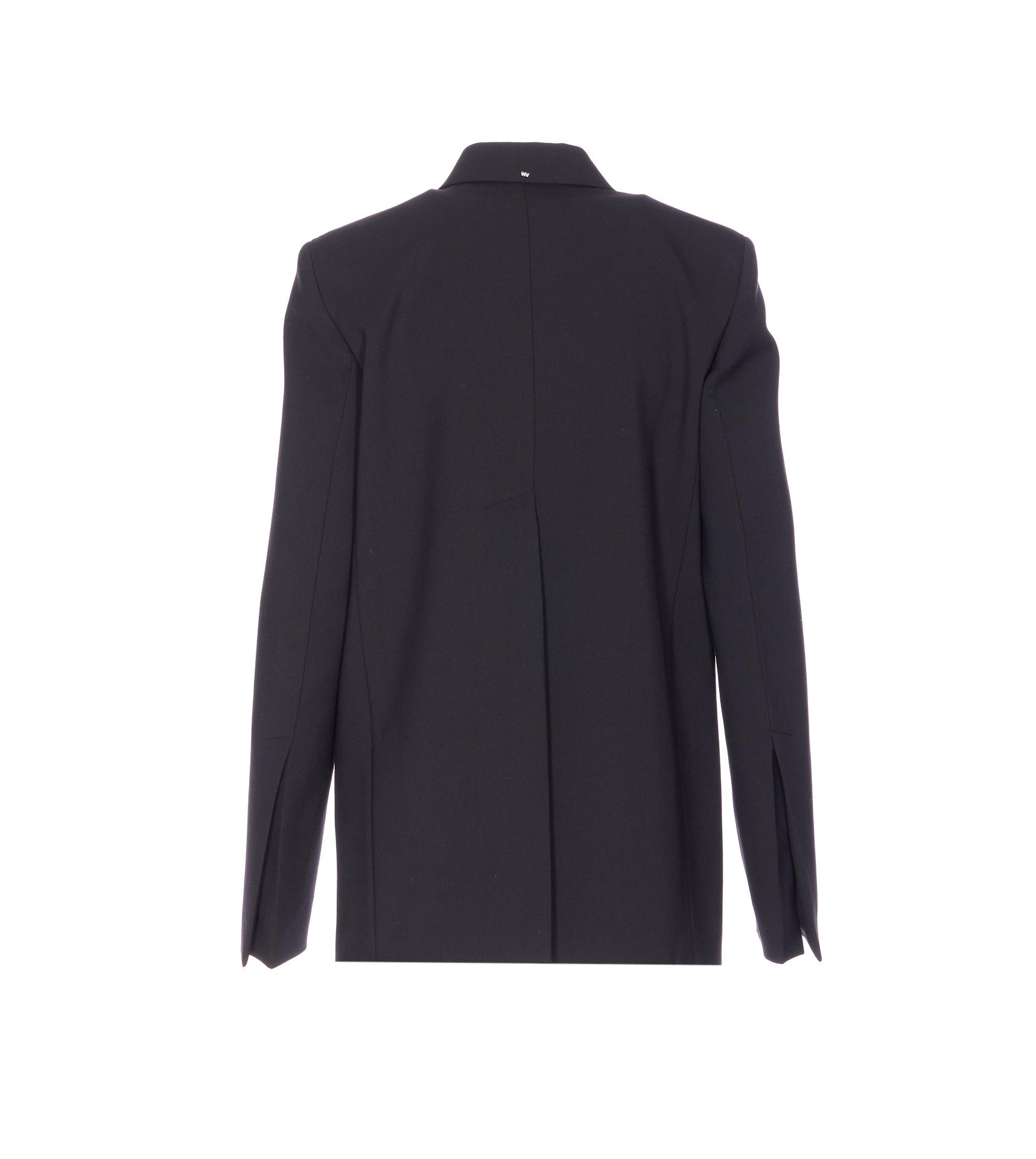 sportmax jackets black virgin wool - women