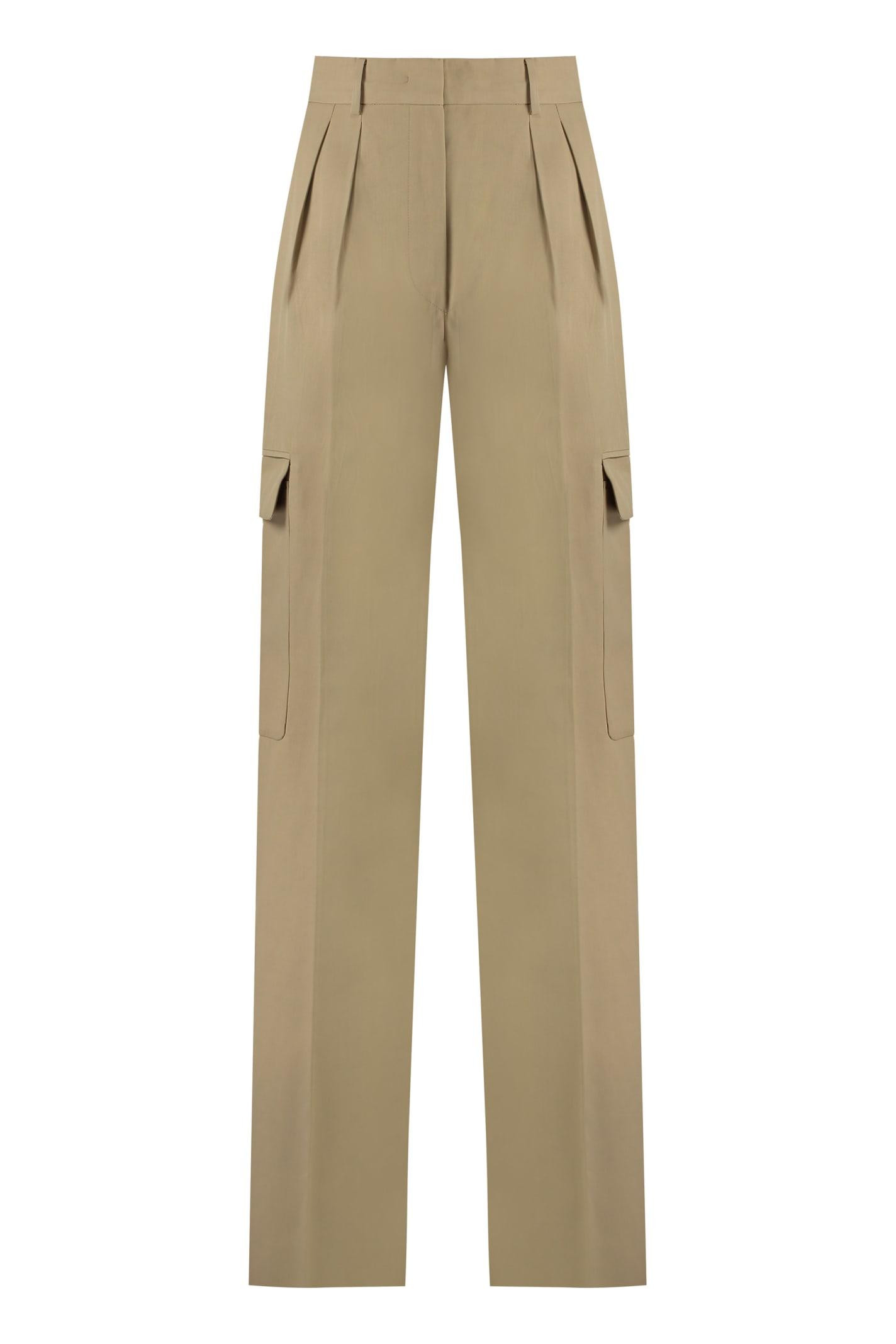 sportmax jacopo high-waist wide-leg trousers