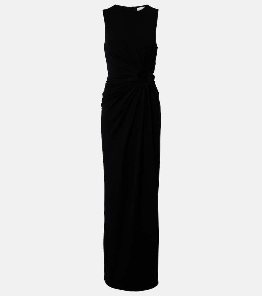 sportmax jersey maxi dress