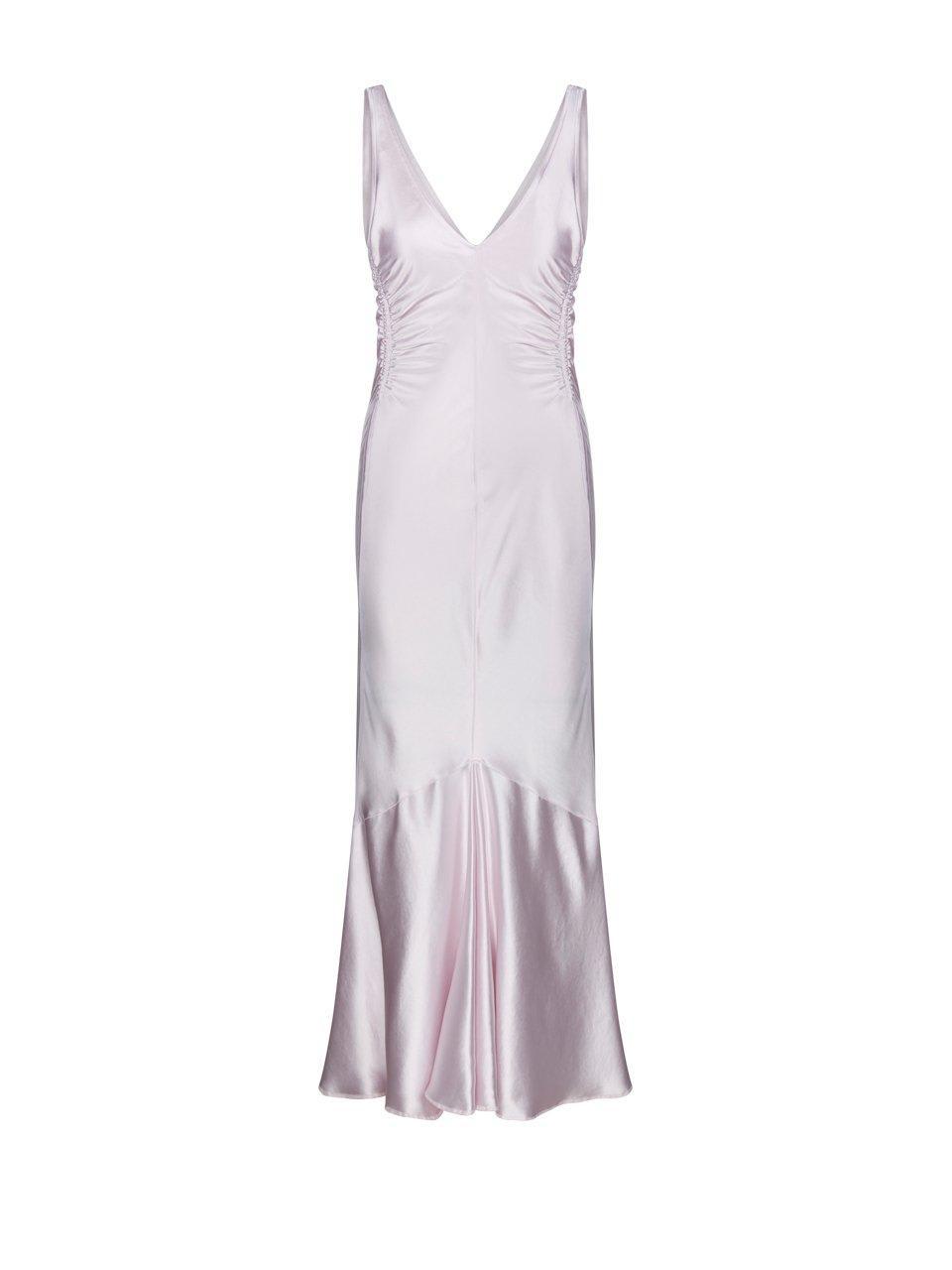 sportmax katia v-neck sleeveless dress