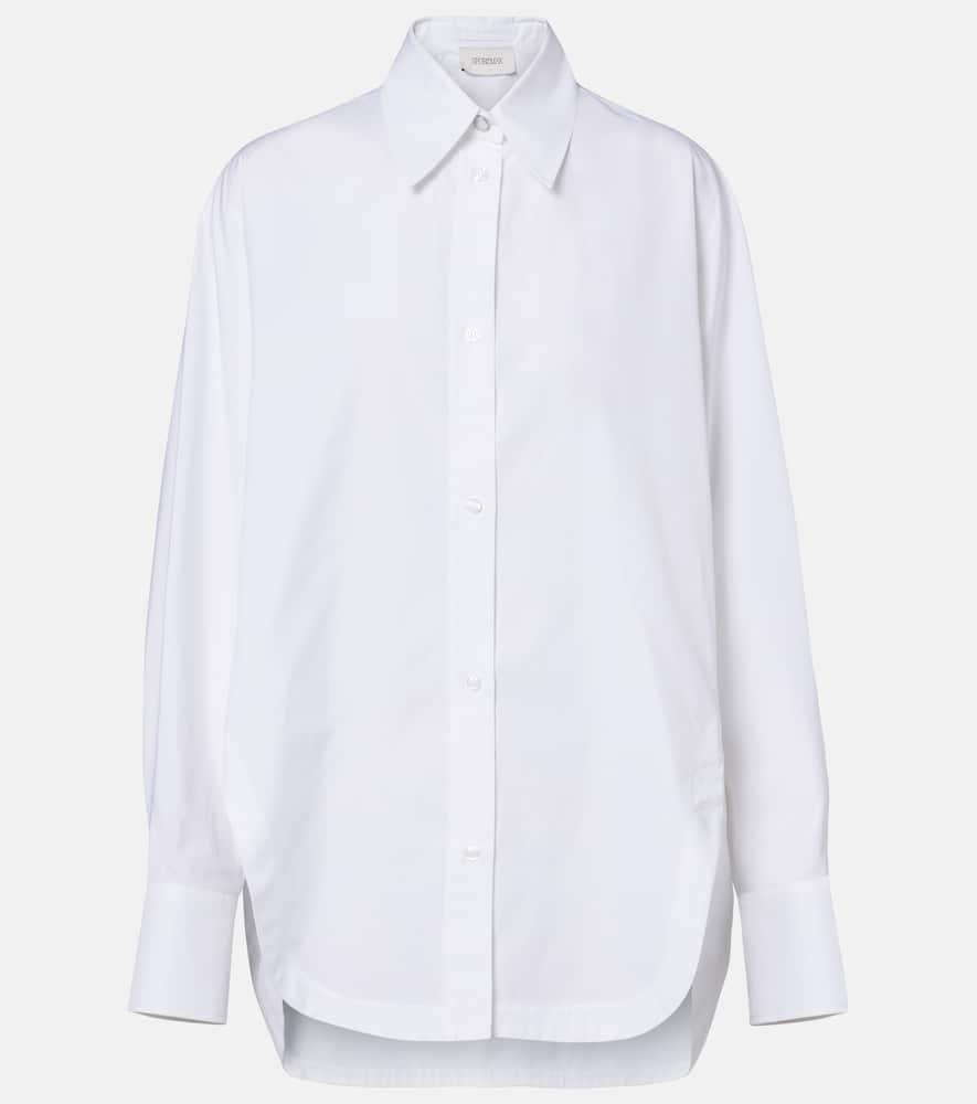 sportmax ovest oversized cotton poplin shirt