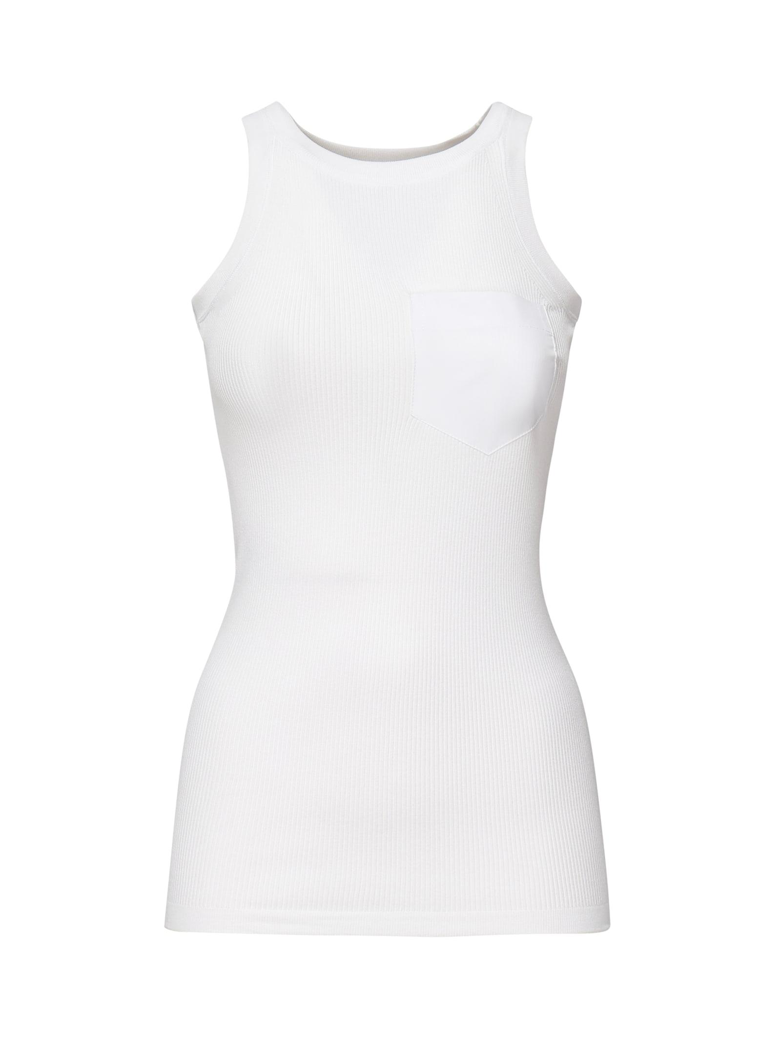 sportmax ribbed viscose tank top