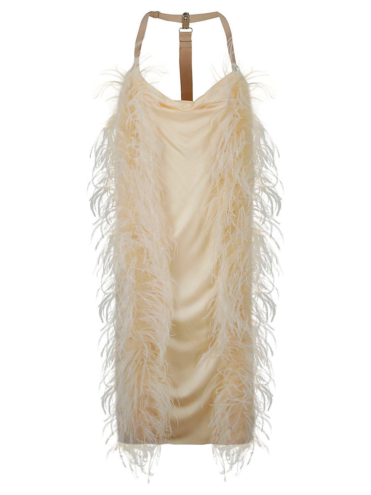 sportmax ruched sleeveless dress