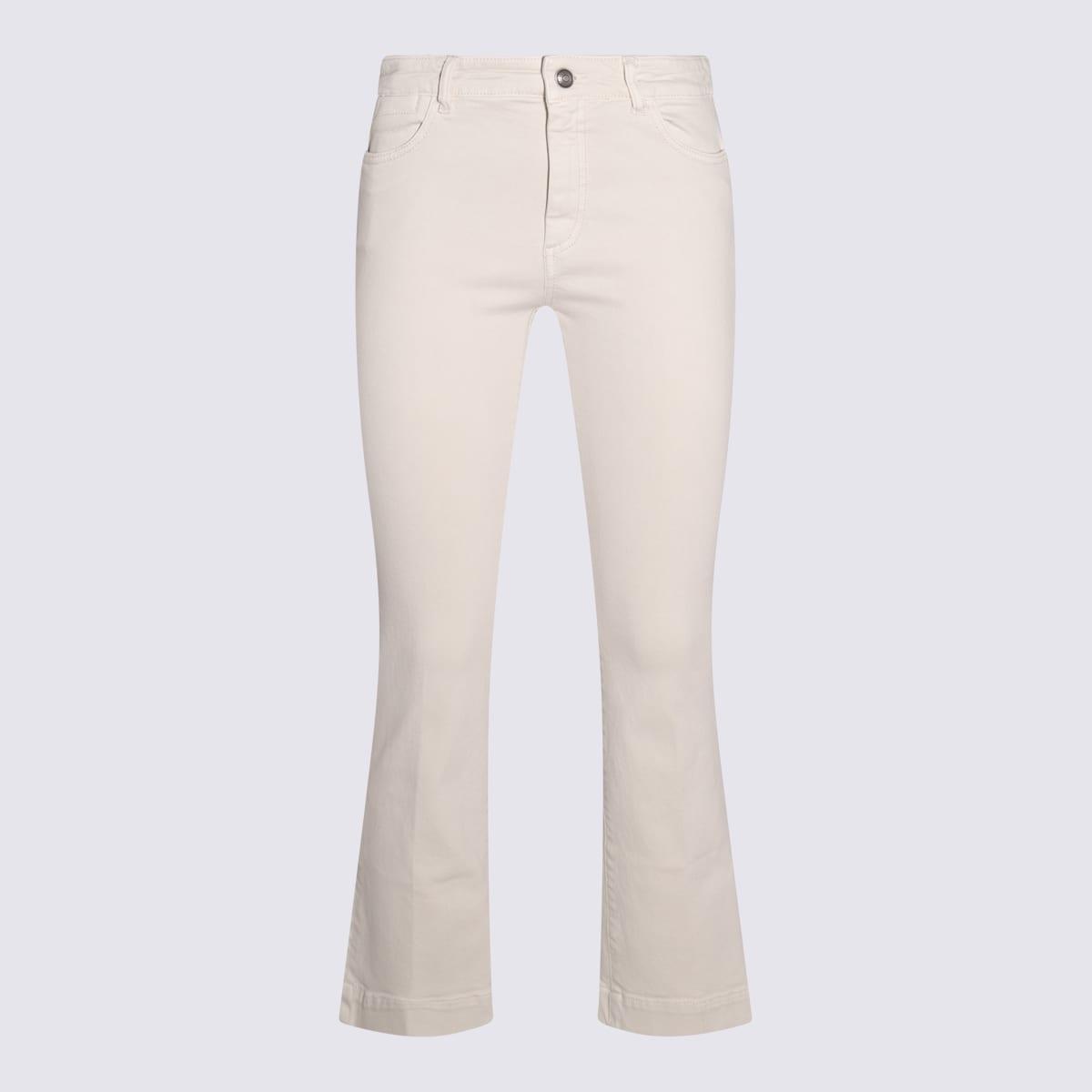 sportmax sand denim arcella jeans
