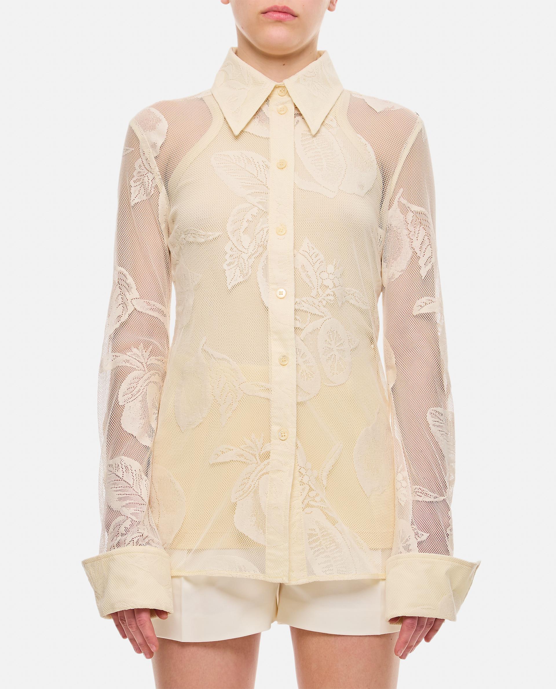 sportmax shirts beige co se ea - women