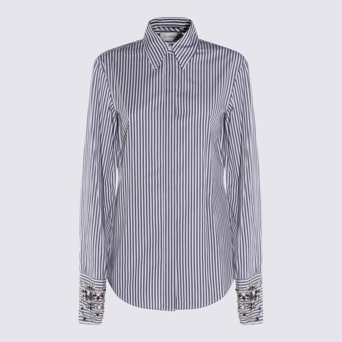 sportmax shirts black _co - women