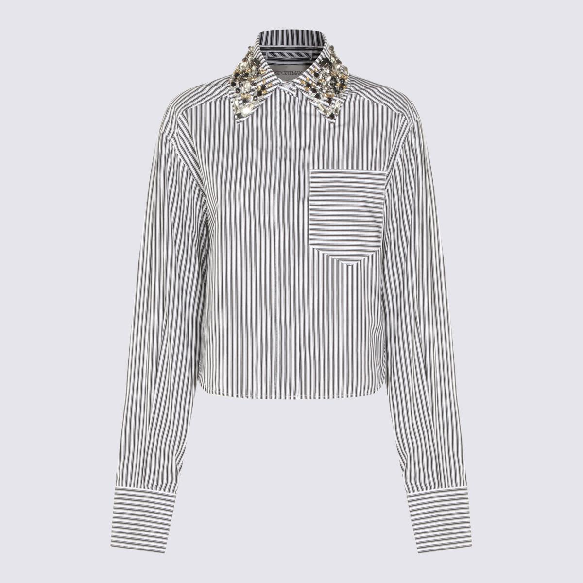 sportmax shirts black _wv - women