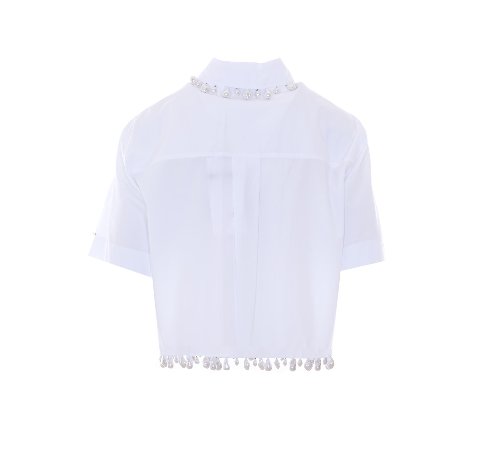 sportmax shirts white cotton - women