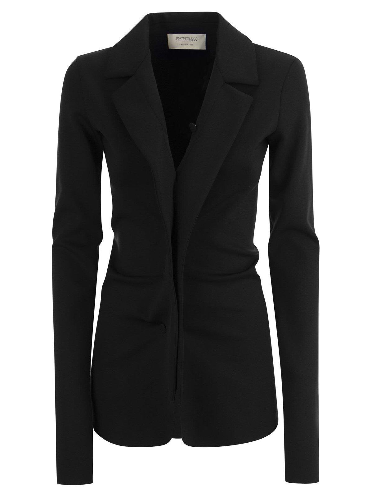sportmax single-breasted blazer