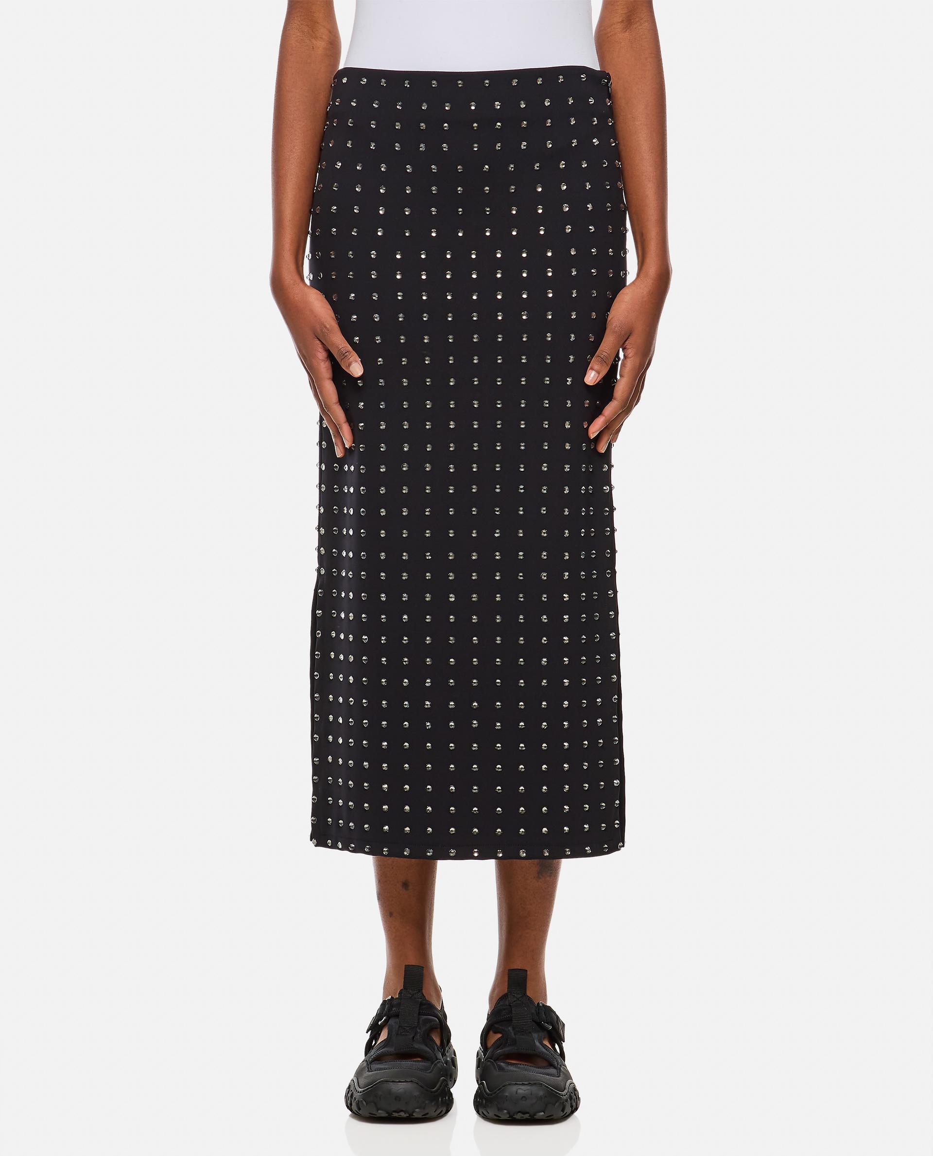 sportmax skirts black pa ea - women
