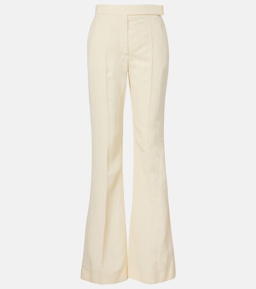 sportmax spiacere flared pants
