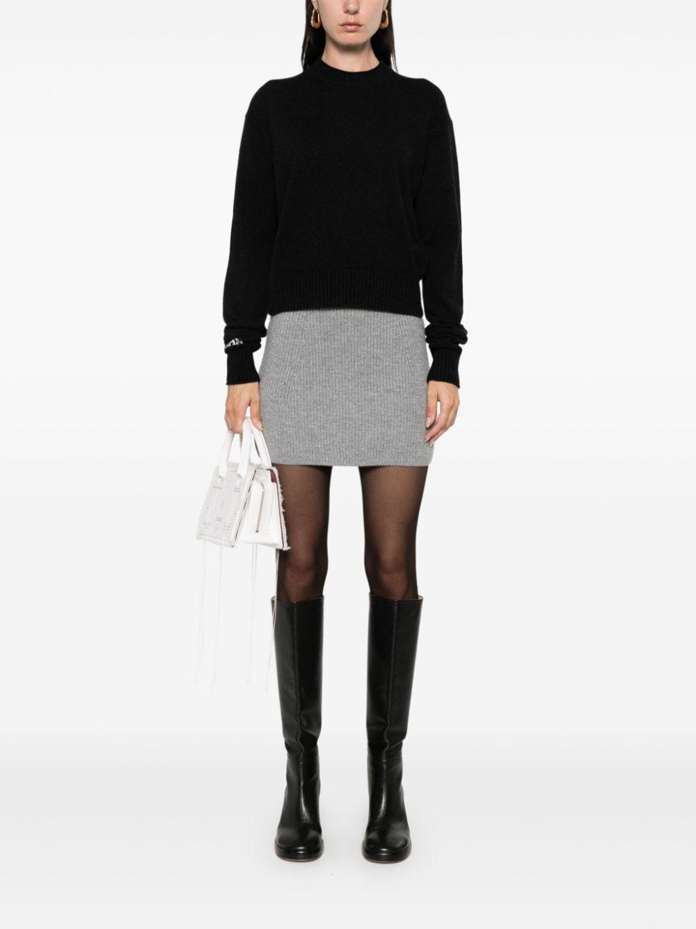 sportmax sweaters black wool cashmere - women