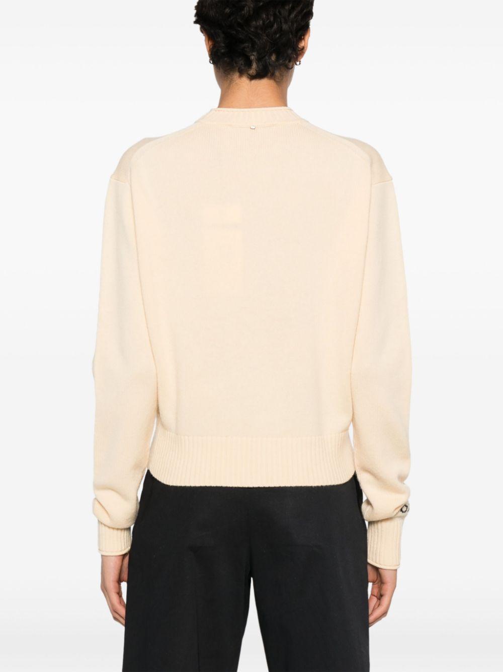 sportmax sweaters yellow wool cashmere - women