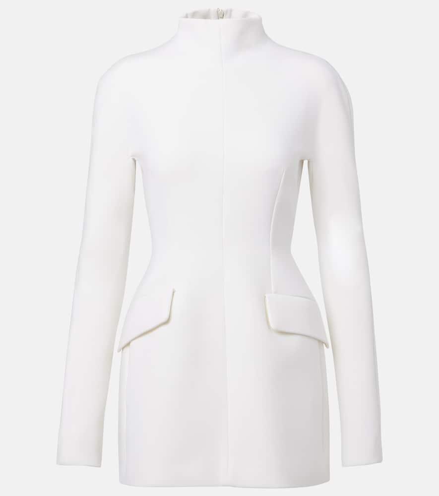 sportmax tefrite crêpe minidress