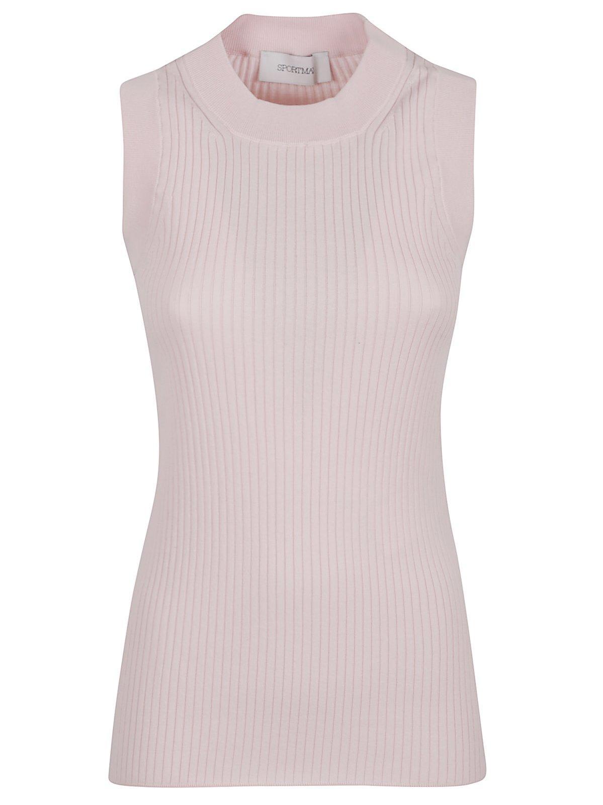 sportmax tione crewneck sleeveless tank top