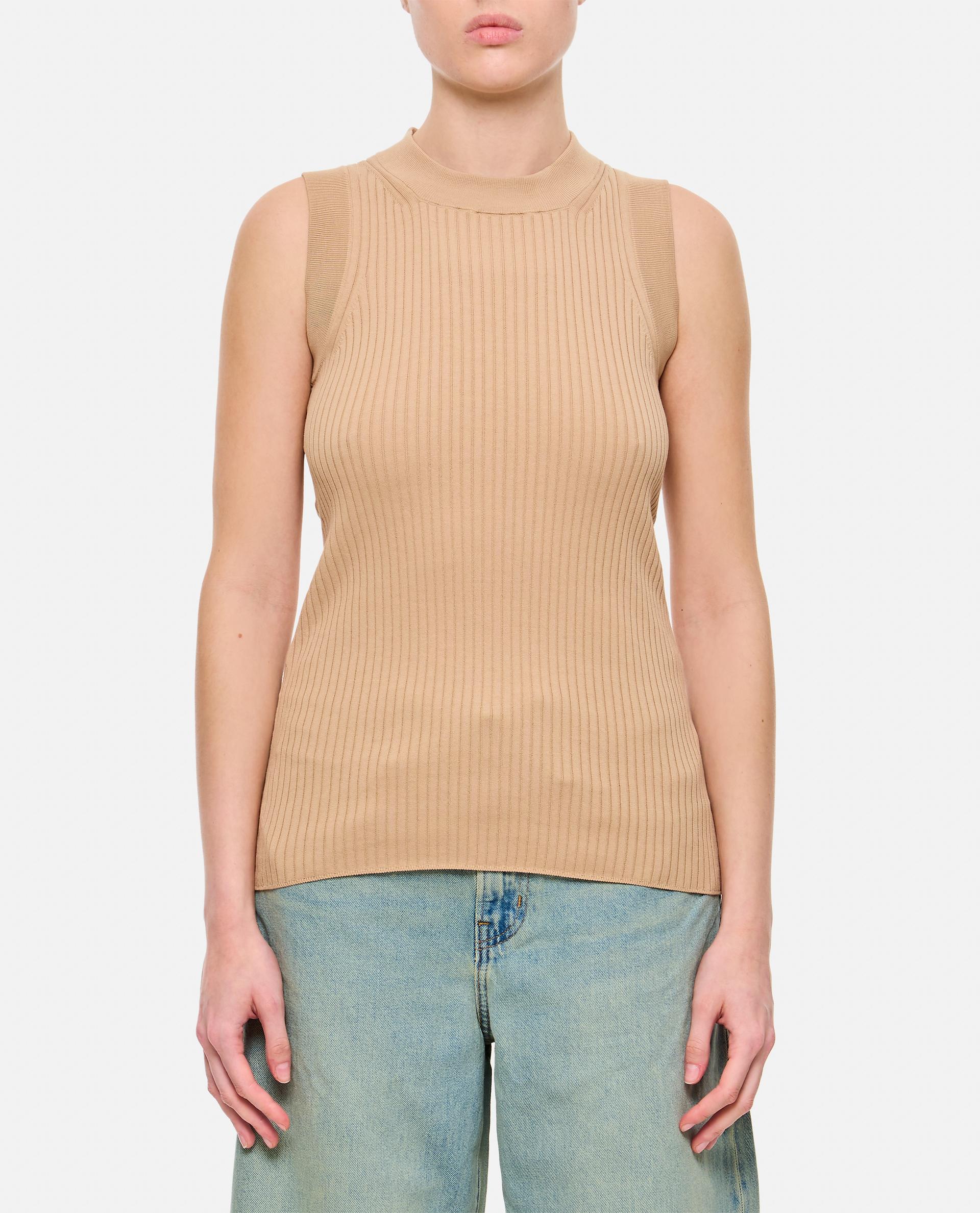 sportmax top beige - women