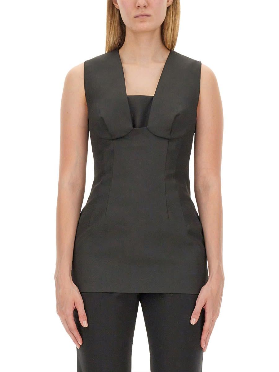 sportmax top ghisa
