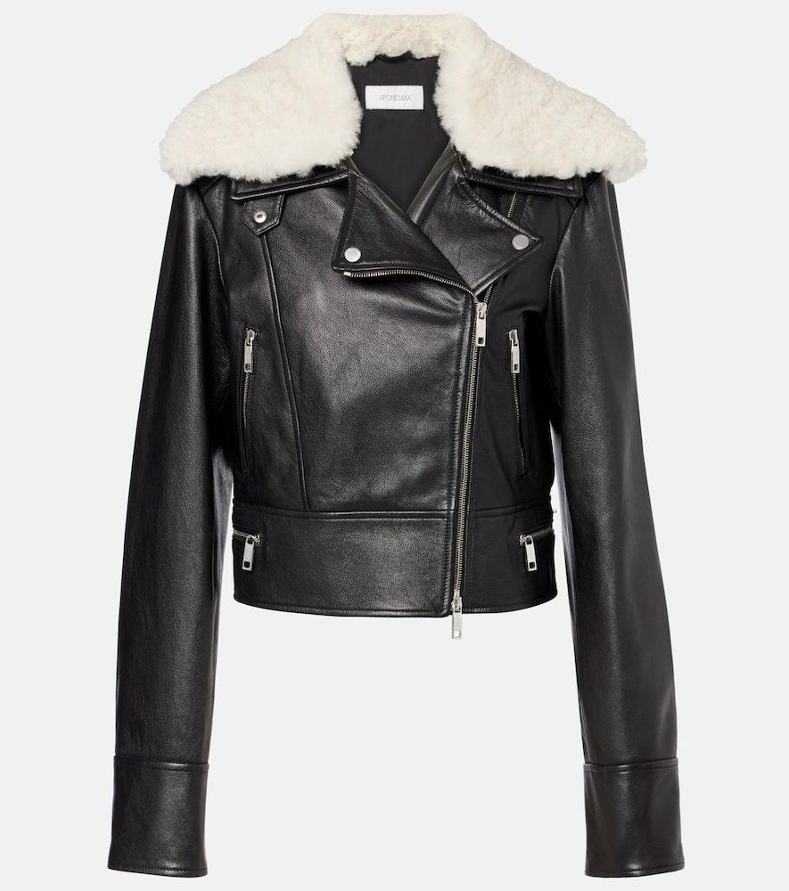 sportmax toscana shearling