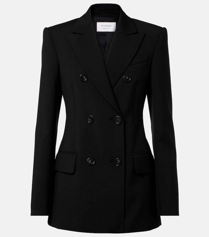 sportmax virgin wool blazer